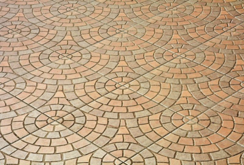 Paver floor